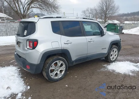 2016 Jeep Renegade Limited из США, поврежденный, VIN ZACCJBDT6GPD42583